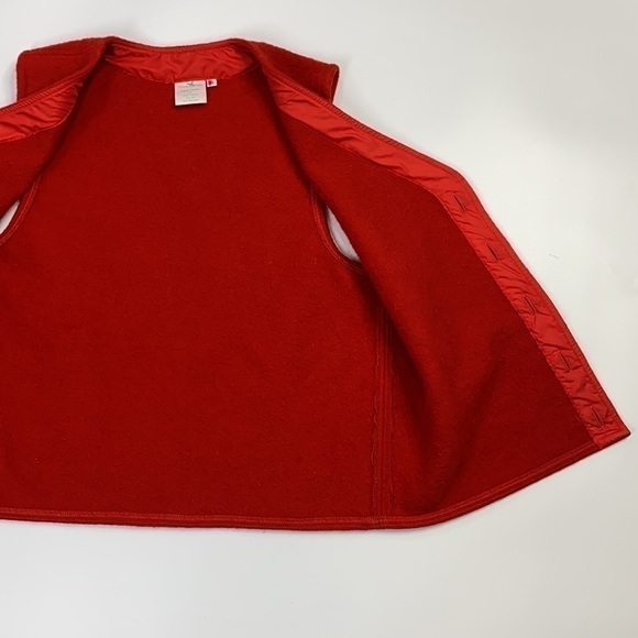 Custom Designs by Susan Shurke Ely, Minnesota Red Wool Vest XL - Picture 5 of 13